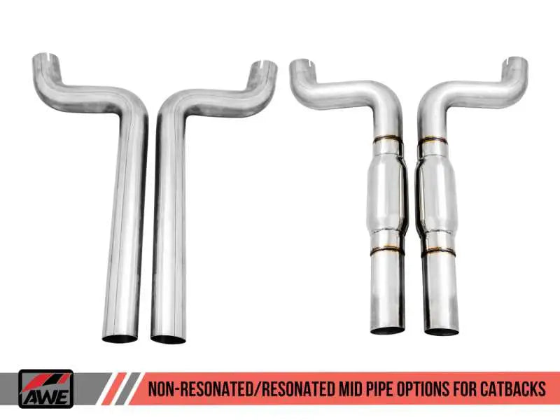 AWE Tuning 16-19 Chevy Camaro SS / ZL1 Resonated Conversion Kit 3815-11036