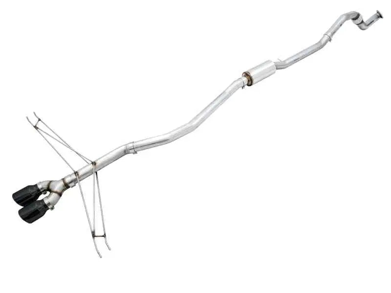 AWE Tuning 2016+ Honda Civic Si Track Edition Exhaust w/Front Pipe & Dual Diamond Black Tips 3020-33066
