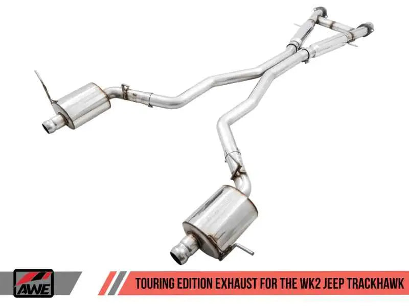 AWE Tuning 2020 Jeep Grand Cherokee SRT/Trackhawk Touring Edition Exhaust - Use w/Stock Tips 3015-31017