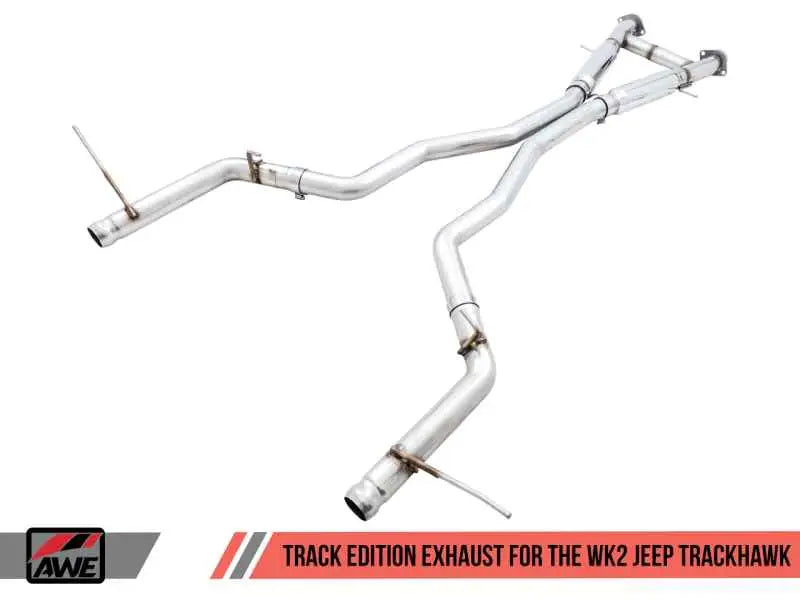 AWE Tuning 2020 Jeep Grand Cherokee SRT/Trackhawk Track Edition Exhaust - Use w/Stock Tips 3020-31023