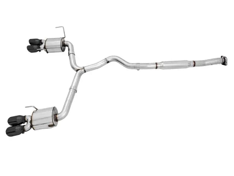 AWE Tuning Subaru 15+ WRX VA Sedan Touring Edition Exhaust - Diamond Black Tips (102mm) 3015-43102