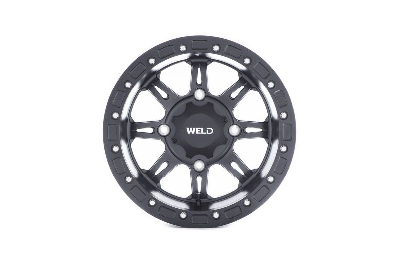 Weld UTV RF Series Cheyenne U510 15x8 Cheyenne Beadlock 4x156 4BS Satin BLK welU510B8043400