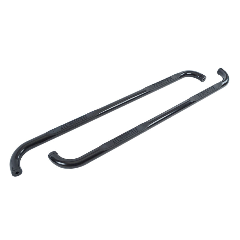 Go Rhino 4000 Series Step Nerf Bars with Mounting Brackets Kit Black Powder Coat Model 4058B