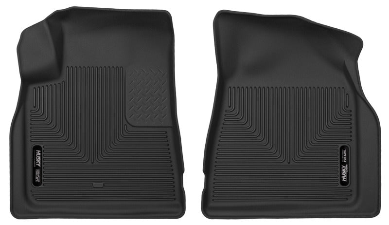 Husky Liners 08-15 Buick Enclave / 07-15 GMC Acadia X-Act Contour Black Front Seat Floor Liners hsl53141
