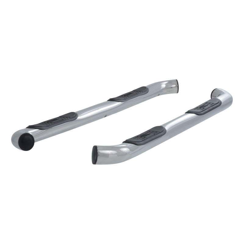 ARIES 3" Round Polished Stainless Step Nerf Bars Model 202009-2