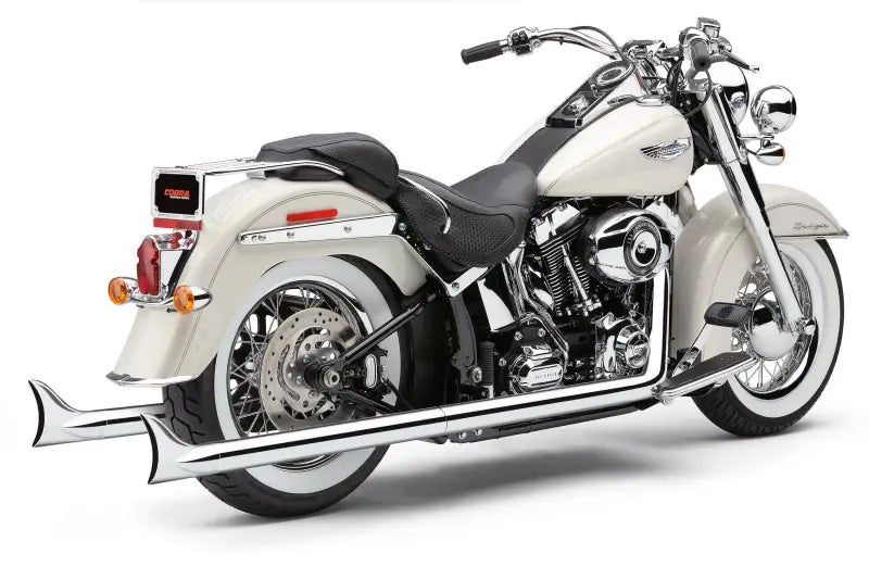 Bad Hombre True Dual Fishtails for Softail 2007 to 2011 82-96080