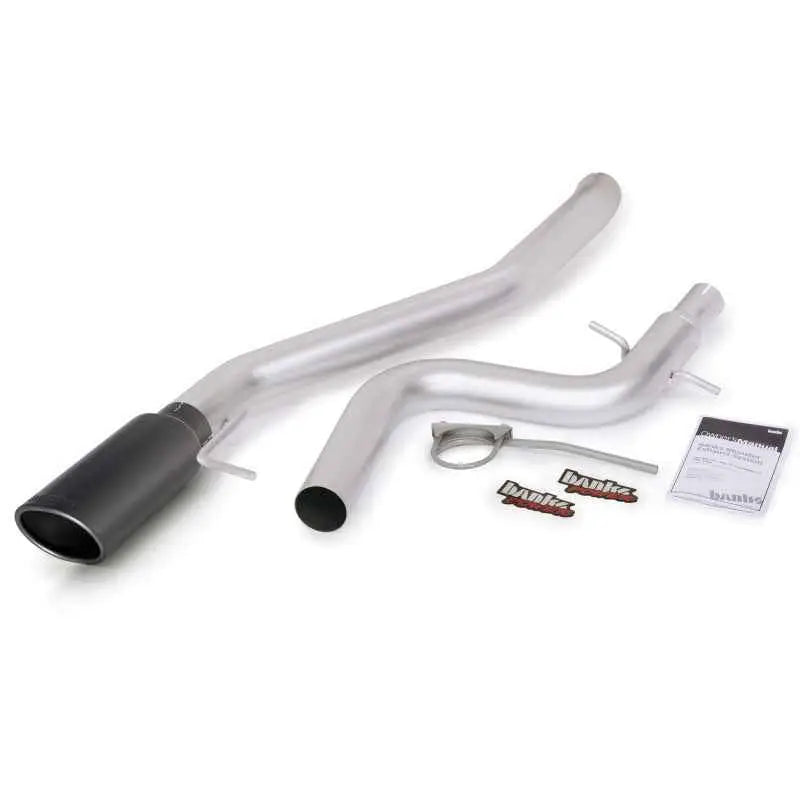 Banks Power 11-13 VW Jetta Sedan/Wagon 2.0L TDI Monster Exhaust Sys - SS Single Exhaust w/ Black Tip 46181-b