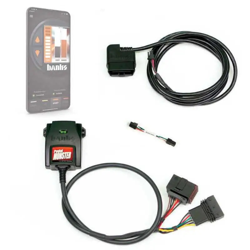 Banks Power Pedal Monster Kit (Stand-Alone) - TE Connectivity MT2 - 6 Way - Use w/Phone 64330