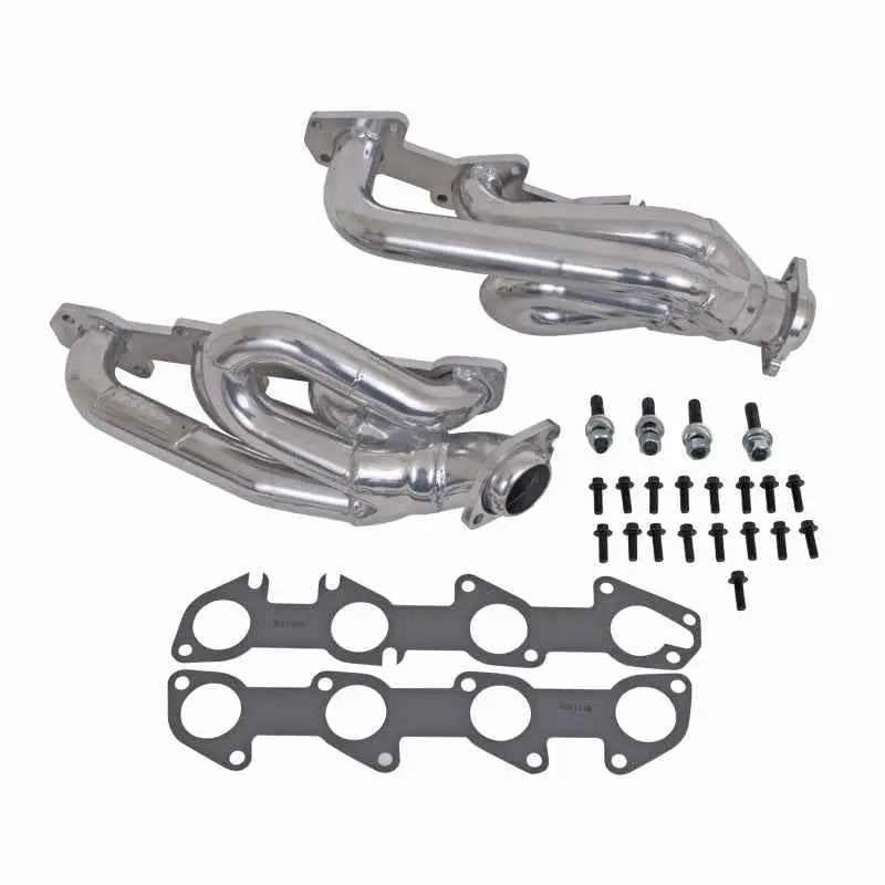 BBK 04-08 Dodge Ram 5.7 Hemi Shorty Tuned Length Exhaust Headers - 1-3/4 Silver Ceramic 40090