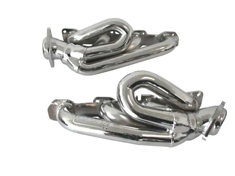 BBK 09-14 Dodge Ram 5.7 Hemi Shorty Tuned Length Exhaust Headers - 1-3/4 Silver Ceramic 40140