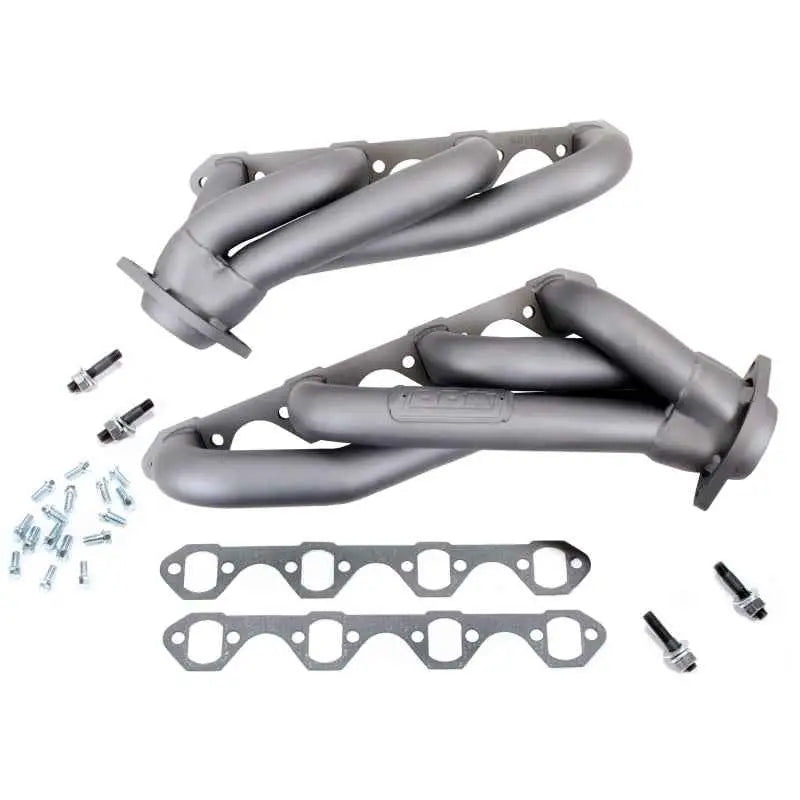 BBK 79-93 Mustang 5.0 Shorty Unequal Length Exhaust Headers - 1-5/8 Chrome 1515
