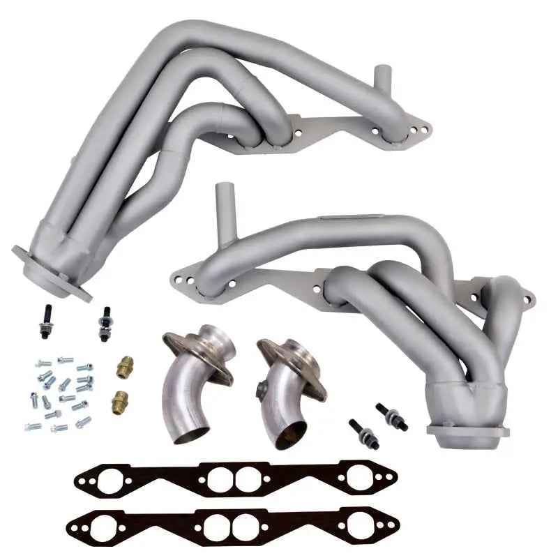 BBK 93-96 Chevrolet Impala SS Shorty Tuned Length Exhaust Headers - 1-5/8 Chrome 1595