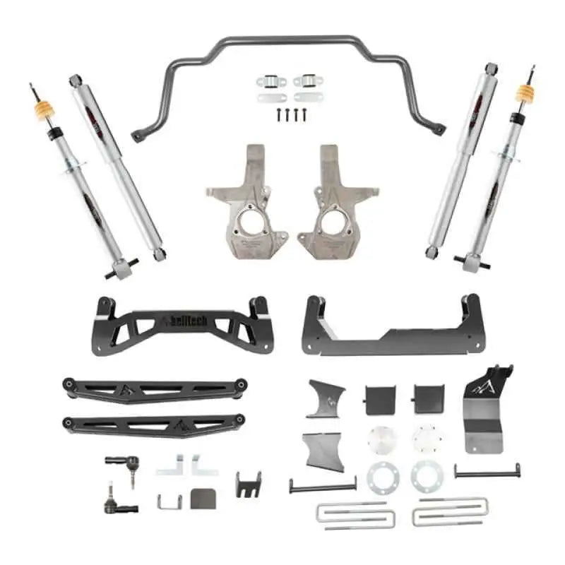 Belltech 07-16 Chevrolet Silverado / GMC Sierra 1500 4WD 7-9" Suspension Lift Kit w/ Shocks 150201tp