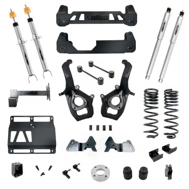 Belltech 19-21 RAM 1500 4WD All Cabs 6in-8in Lift Kit w/ Front/Rear Trail Performance Shocks 153712tp