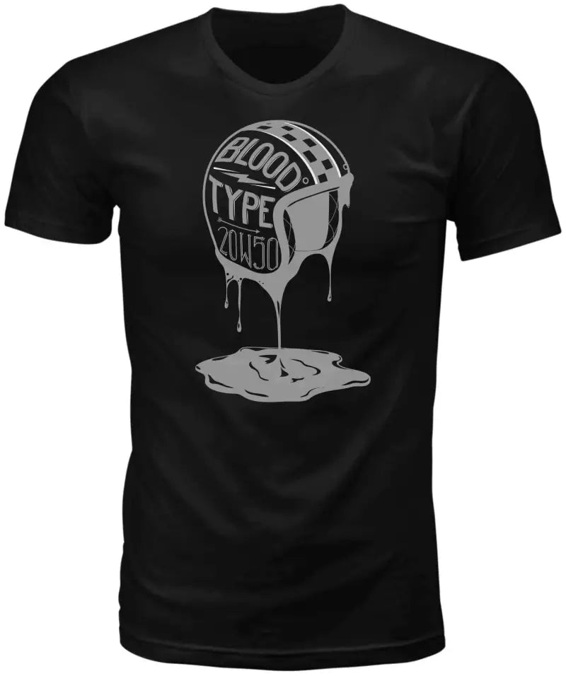 Blood Type Tee Black Lg wps-489-1925l