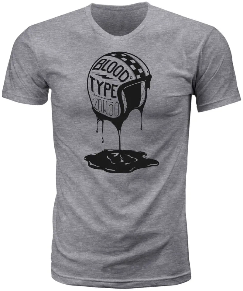 Blood Type Tee Heather Lg wps-489-1926l