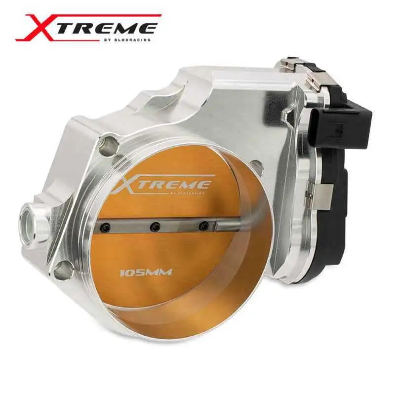 BLOX Racing 2015+ Dodge Hellcat / Jeep Trackhawk 6.2L 105mm Electronic Billet Throttle Body - Silver bxim-00255-si