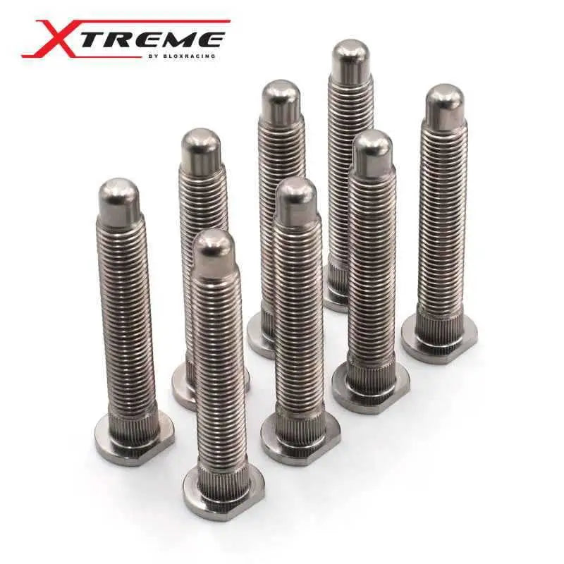 BLOX Racing Honda Xtreme Titanium Wheel Studs 12 x 1.50mm - Set of 8 bxac-00176