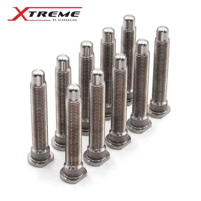 BLOX Racing Subaru Xtreme Titanium Wheel Studs 12 x 1.25mm - Set of 10 bxac-00181