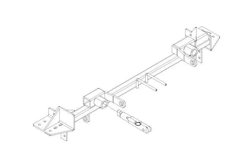 Blue Ox BX1015 Base Plate for Acura MDX Towing bx1015