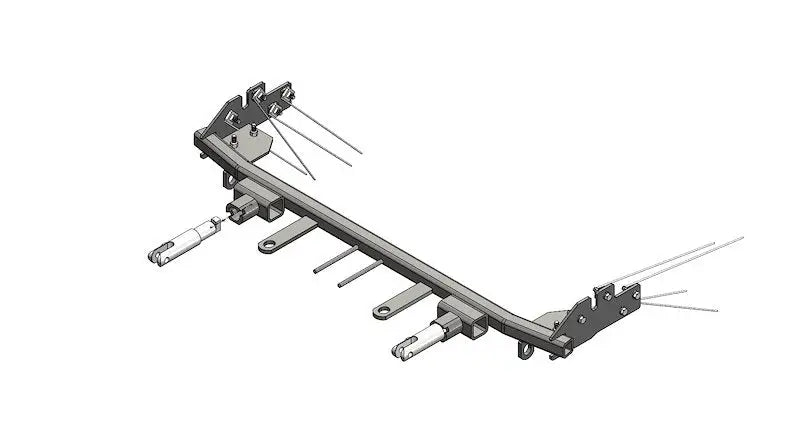 Blue Ox BX1132 Base Plate for Easy Jeep Compass Towing bx1132