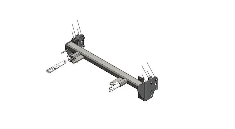 Blue Ox BX1153 Base Plate for 2022 Jeep Grand Cherokee bx1153