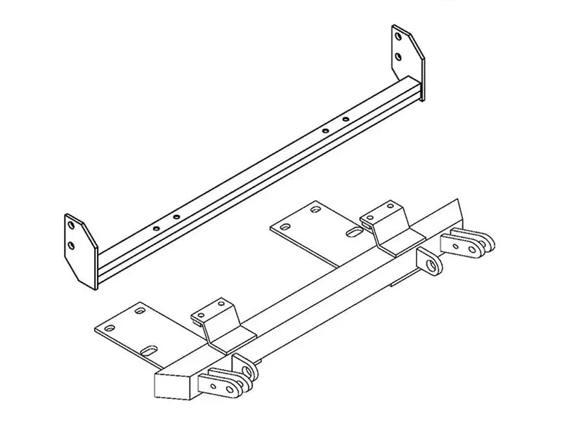 Blue Ox BX1611 Base Plate for Chevy Corsica Towing bx1611