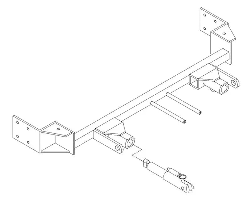 Blue Ox BX1647 Base Plate for Easy Chevy Towing bx1647