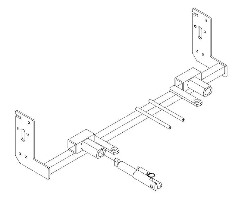 Blue Ox BX1648 Base Plate for Easy Chevy Malibu Towing bx1648