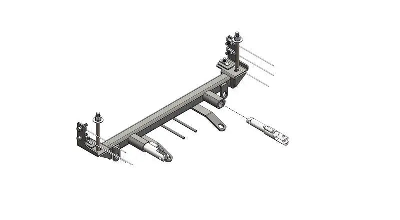 Blue Ox BX1709 Base Plate for Easy Chevy Trailblazer Towing bx1709