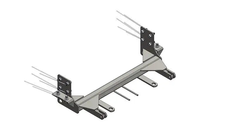 Blue Ox BX1719 Base Plate for GMC 3500 Vans bx1719