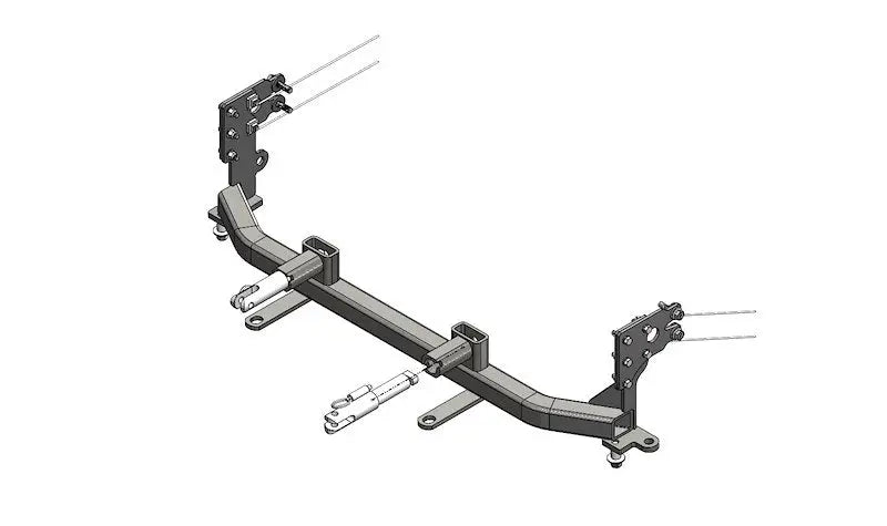 Blue Ox BX1737 Base Plate for Chevy Malibu Premier bx1737