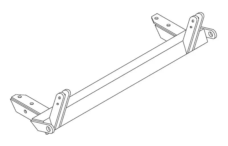 Blue Ox BX1810 Base Plate for Easy Nissan 4WD Towing bx1810