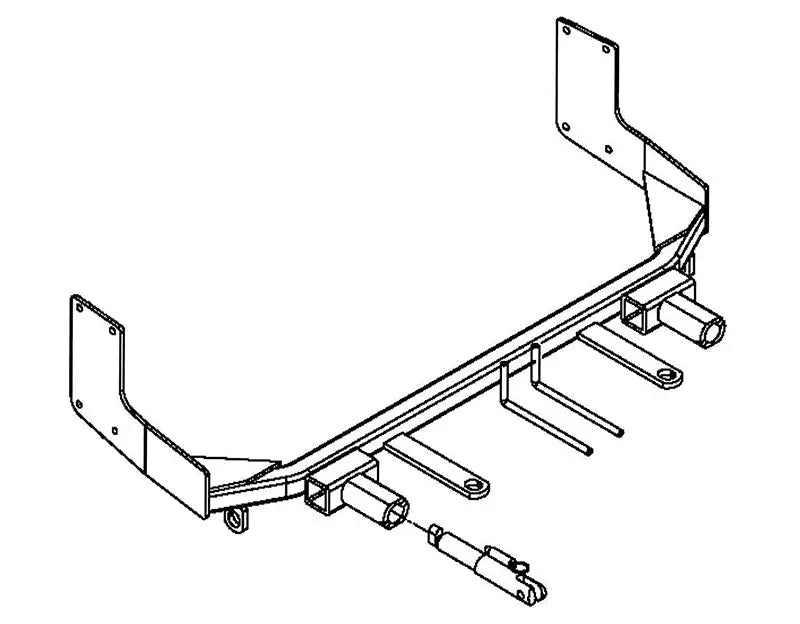 Blue Ox BX1838 Base Plate for Easy Nissan Versa Towing bx1838
