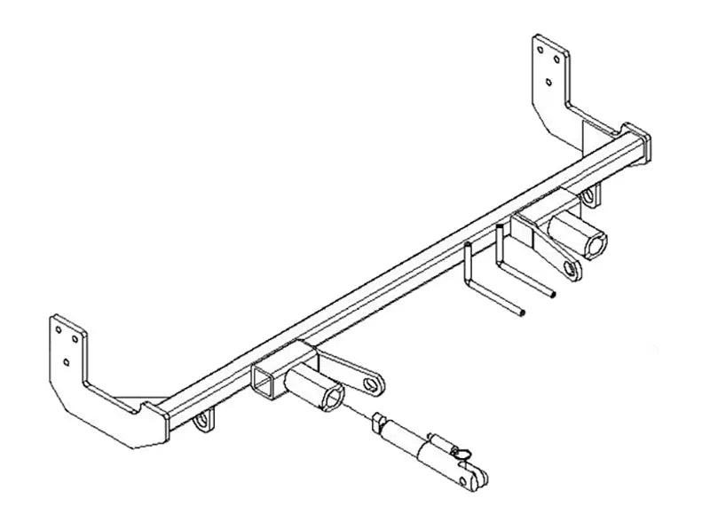 Blue Ox BX1841 Base Plate for Easy Nissan Altima Towing bx1841