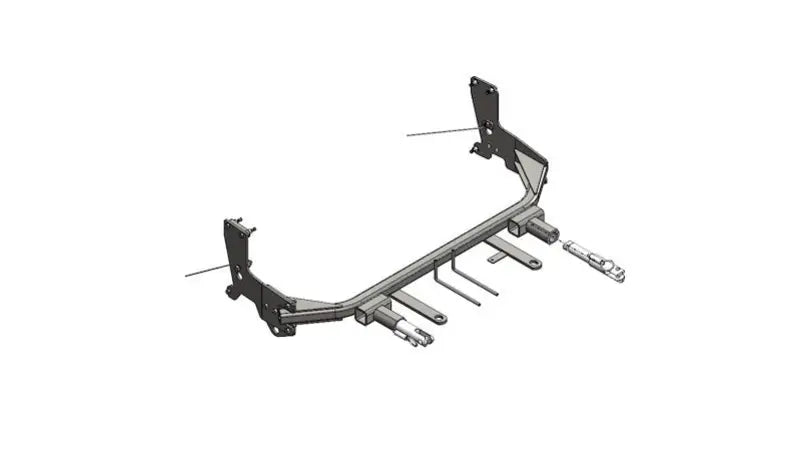 Blue Ox BX1855 Base Plate for Easy Nissan Towing bx1855