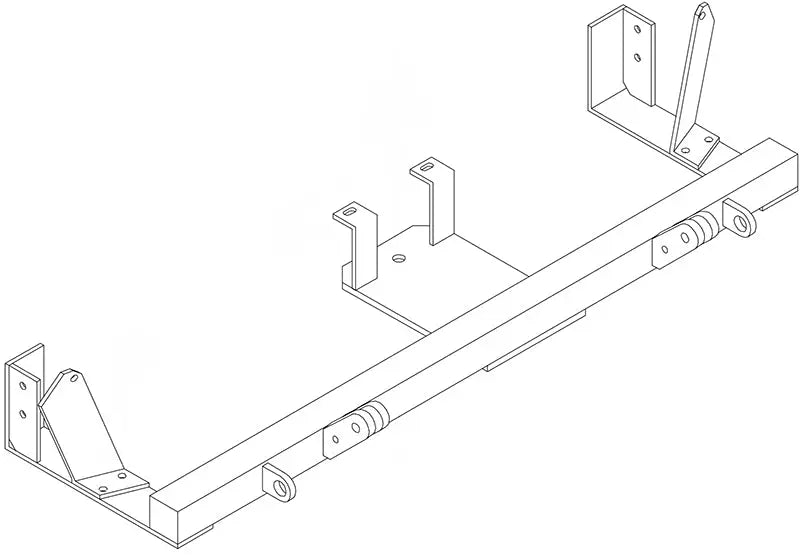 Blue Ox BX1924 Base Plate for Easy Towing Solutions bx1924