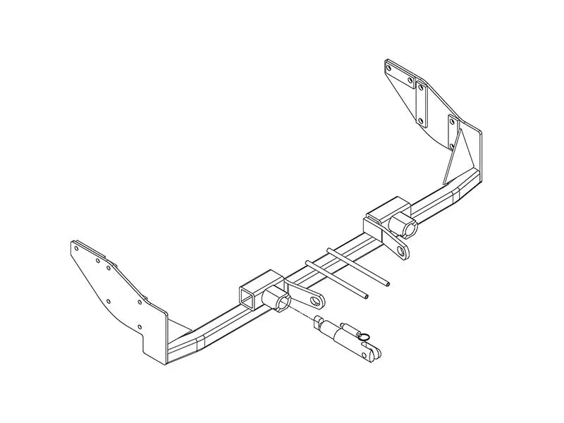 Blue Ox BX1980 Base Plate for Easy Towing Setup bx1980