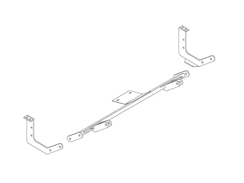 Blue Ox BX2112 Base Plate for Easy Towing Compatibility bx2112