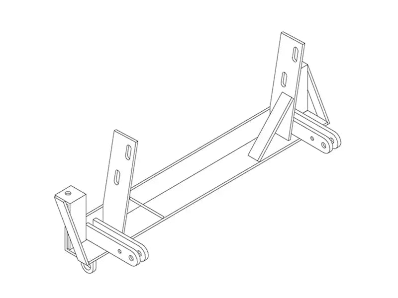 Blue Ox BX2117 Base Plate for Easy Ford Ranger Towing bx2117