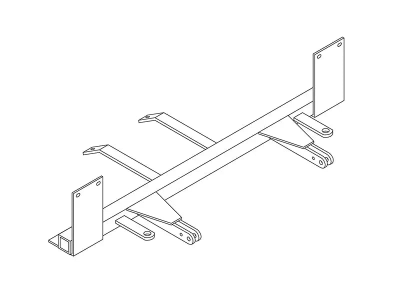 Blue Ox BX2133 Base Plate for Lincoln Continental E13 bx2133