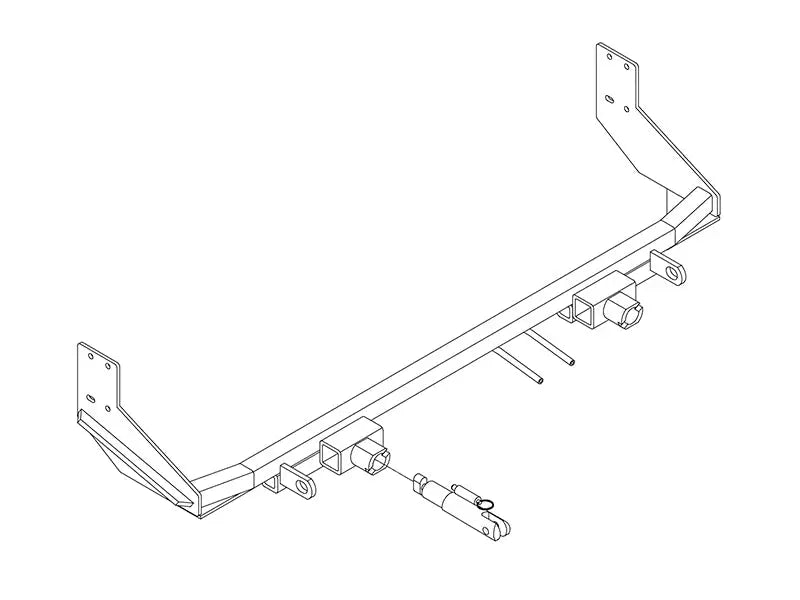Blue Ox BX2171 Base Plate for Easy Ford Freestar Towing bx2171
