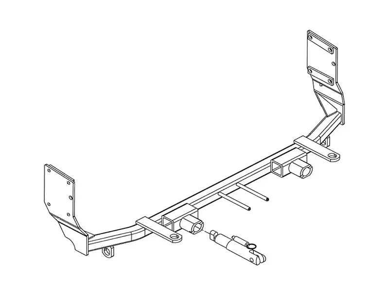 Blue Ox BX2184 Base Plate for Easy Ford Focus Towing bx2184