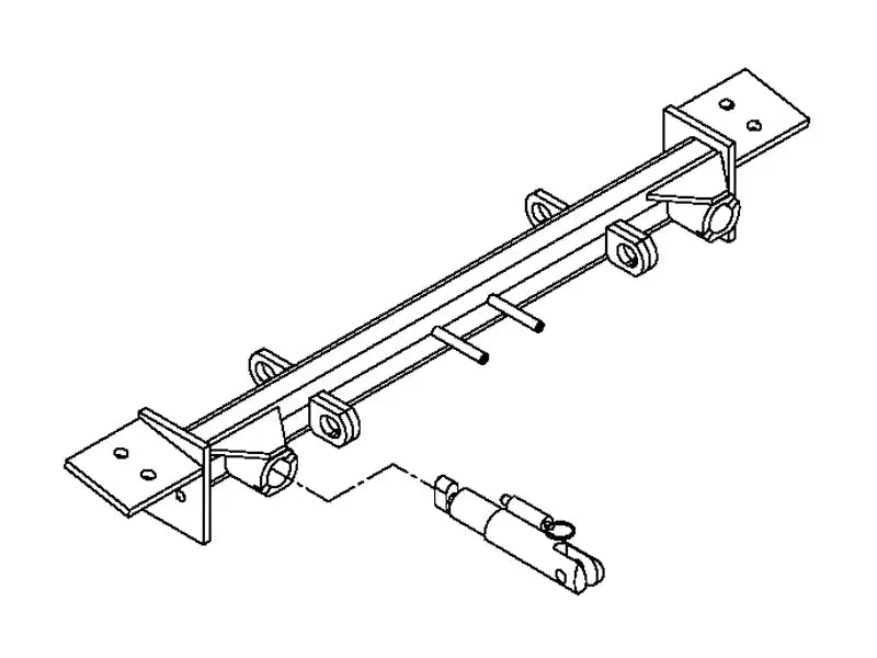 Blue Ox BX2188 Base Plate for Lincoln Mark LT 4WD bx2188