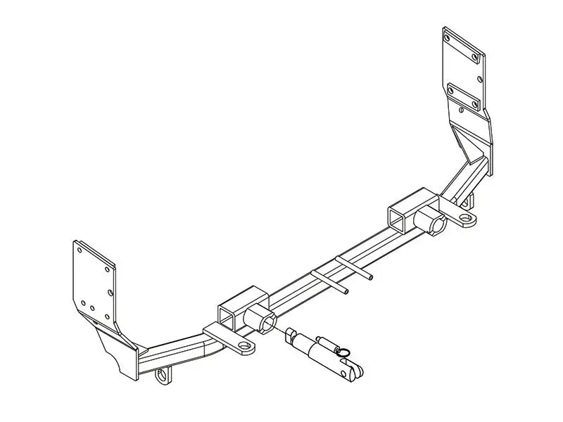 Blue Ox BX2199 Base Plate for Easy Ford Focus Towing bx2199