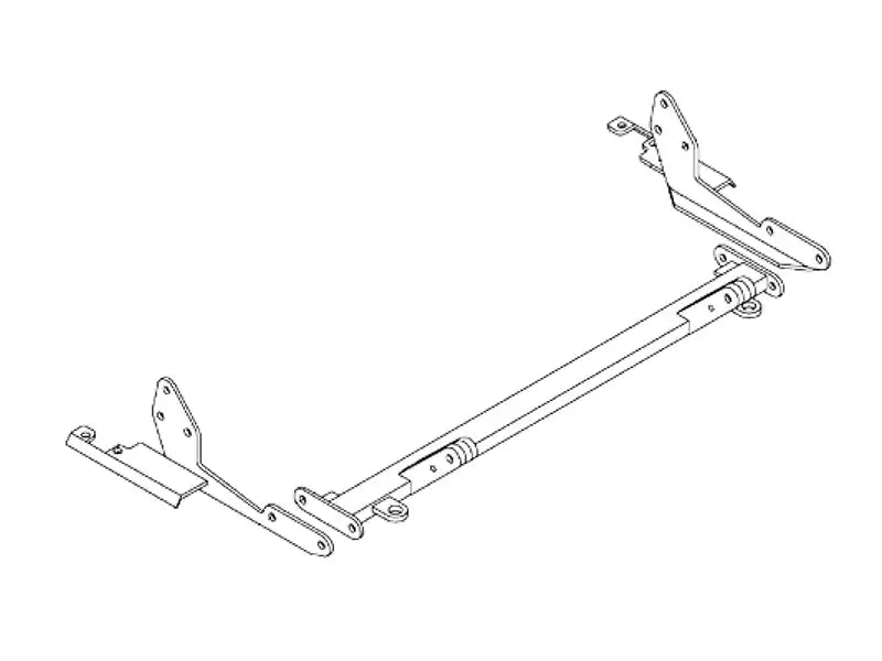Blue Ox BX2214 Base Plate for Easy Honda Accord Towing bx2214