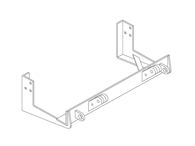 Blue Ox BX2217 Base Plate for Easy Honda Civic Towing bx2217