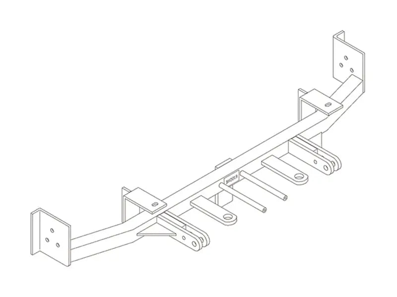 Blue Ox BX2219 Base Plate for Easy Honda Towing bx2219