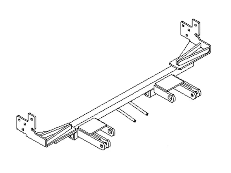 Blue Ox BX2234 Base Plate for Easy Honda Civic Towing bx2234
