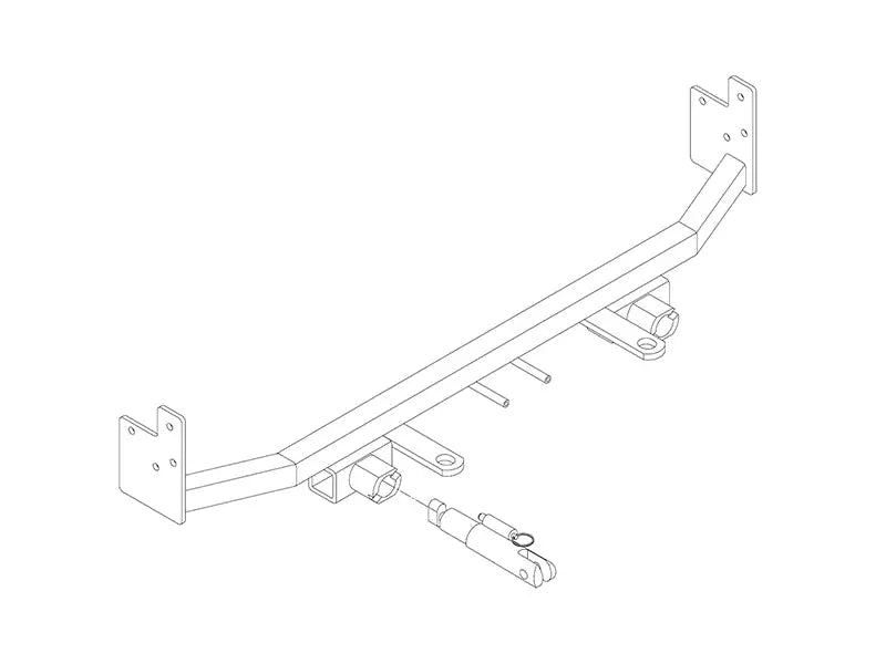 Blue Ox BX2236 Base Plate for Easy Honda Civic Towing bx2236